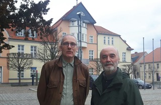 Wolfgang Waldord und Lothar Kliesch in Fürstenberg.